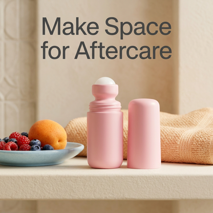 Make Space for Aftercare roll-on serum detail