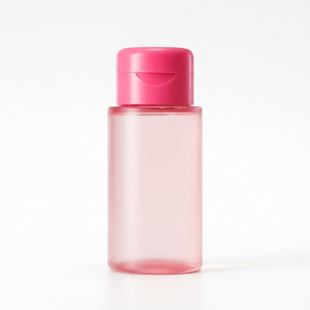 Unbranded blush pink underarm toner with pink flip-top cap on white